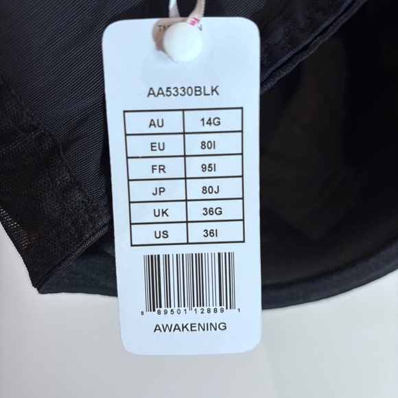 FREYA Sz 36I Bra Padded Underwire Adjustable Back and Straps NEW WITH TAG - Picture 7 of 10